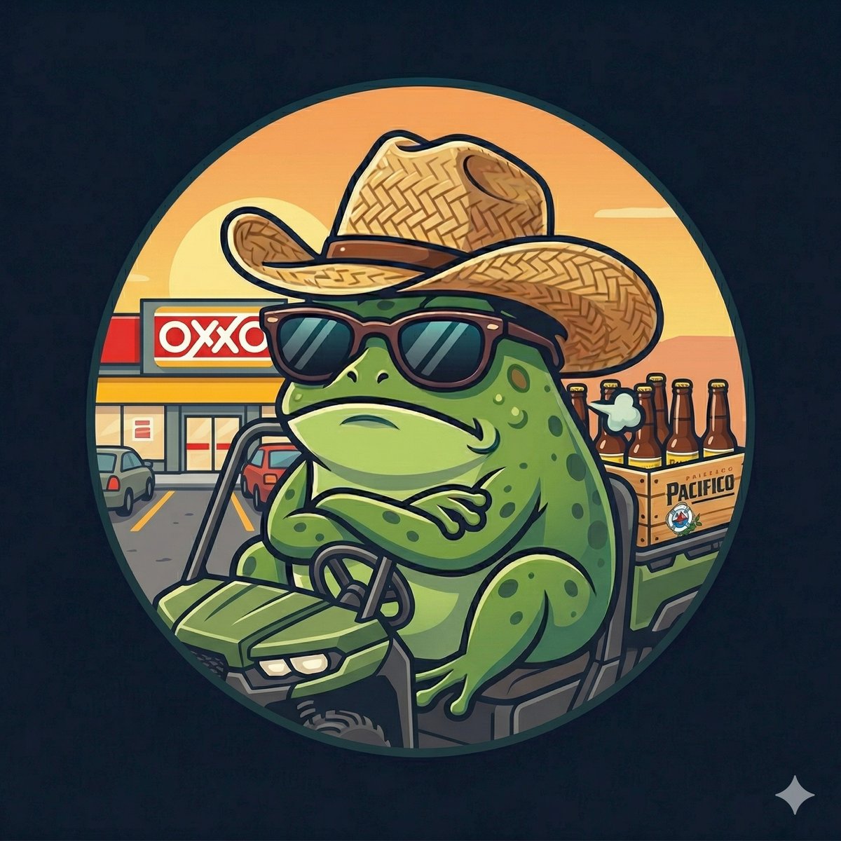 The Pesky Toad Logo
