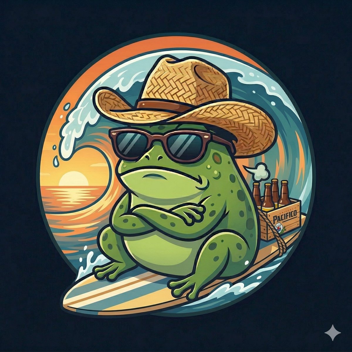 The Pesky Toad Logo
